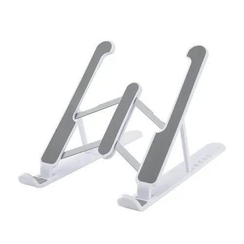 Adjustable Laptops Bracket - White